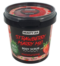 Beauty Jar Body Scrub Strawberry, Marry Me! (200g)