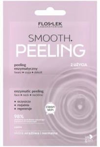 Floslek Smooth Enzyme Peeling For Face, Neck & Décolleté (2x4mL)