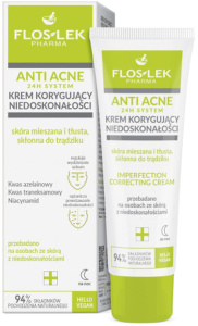 Floslek Anti Acne 24h System Imperfection Correcting Cream (50mL)