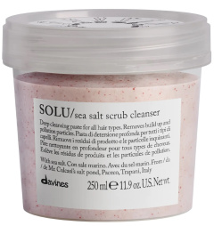 Davines Solu Sea Salt Scrub Cleanser (250mL)