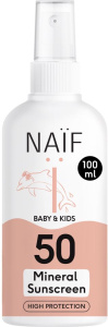 Naïf Mineral Sunscreen Spray for Baby & Kids SPF50 (100mL)