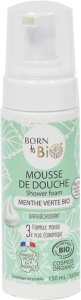 Born to Bio Organic Green Mint Shower Foam (150mL)